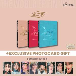 (KOREA VER.) ATEEZ (에이티즈) ALBUM - [THE WORLD EP.FIN : WILL] (+EXCLUSIVE PHOTOCARD GIFT)