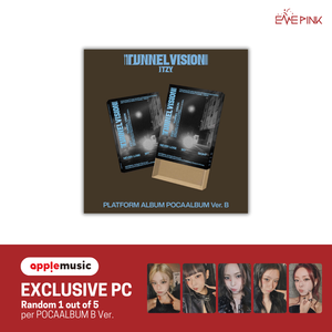 ITZY (있지) 11TH MINI ALBUM - [TUNNEL VISION] (POCAALBUM Ver. +EXCLUSIVE PHOTOCARD)