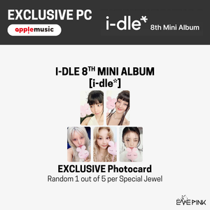 i-dle (아이들) 8TH MINI ALBUM - [We Are] (SPECIAL JEWEL VER. + EXCLUSIVE PHOTOCARD)