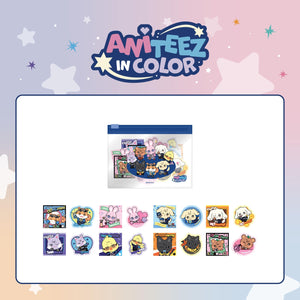 [PRE-ORDER] ATEEZ (에이티즈) ANITEEZ IN COLOR MD - [FLAKE STICKER SET (REMOVABLE)]