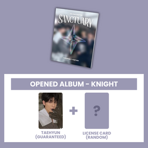 (KOR VER.) TXT (투모로우바이투게더) ALBUM - [THE STAR CHAPTER : SANCTUARY] (PHOTOBOOK VER. : OPENED ALBUM)