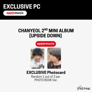 CHANYEOL (찬열) 2nd Mini Album - [Upside Down] (PHOTO BOOK Ver. +EXCLUSIVE PHOTOCARD)