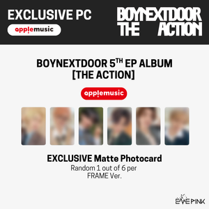 BOYNEXTDOOR (보이넥스트도어) 5th EP Album - [The Action] (Frame ver. +EXCLUSIVE PHOTOCARD)