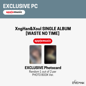 XngHan&Xoul (승한앤소울) Single Album - [Waste No Time] (Photo Book Ver. +EXCLUSIVE PHOTOCARD)