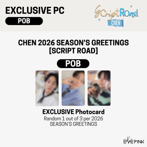 [PRE-ORDER] CHEN (첸) - 2026 SEASON’S GREETINGS [Script Road] (+POB)