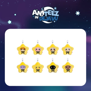 [PRE-ORDER] ATEEZ X ANITEEZ POP-UP ANITEEZ IN DEJA VU MD - [STAR ANITEEZ KEYRING]