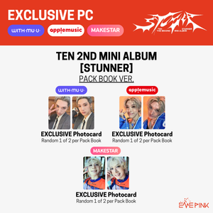 TEN (텐) 2ND MINI ALBUM - [STUNNER] (YOU ARE/Pack Book Ver. +EXCLUSIVE PHOTOCARD)