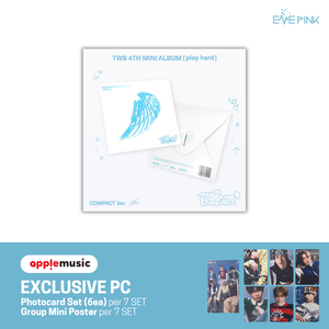 TWS (투어스) 4th Mini Album - [play hard] (COMPACT Ver. +EXCLUSIVE PHOTOCARD)