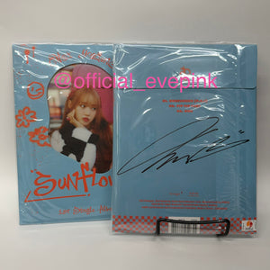 [AUTOGRAPHED] CHOI YOOJUNG (WEKI MEKI) 1ST SINGLE ALBUM - [Sunflower] (SWAG VER.) - EVE PINK K-POP