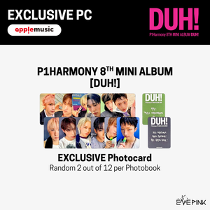 (KOR VER.) P1HARMONY (피원하모니) 8TH MINI ALBUM - [DUH!] (+EXCLUSIVE PHOTOCARD)