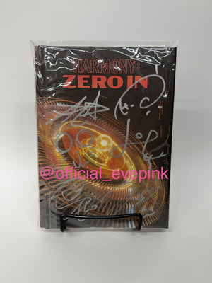 [AUTOGRAPHED] P1HARMONY (피원하모니) 4TH MINI ALBUM - [HARMONY : ZERO IN] (ZERO IN VER) - EVE PINK K-POP