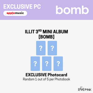 ILLIT (아일릿) 3RD MINI ALBUM - [bomb] (+EXCLUSIVE PHOTOCARD)