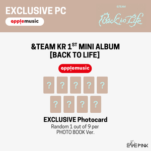 &TEAM (앤팀) KR 1st Mini Album - [Back to Life] (+ EXCLUSIVE PHOTOCARD)