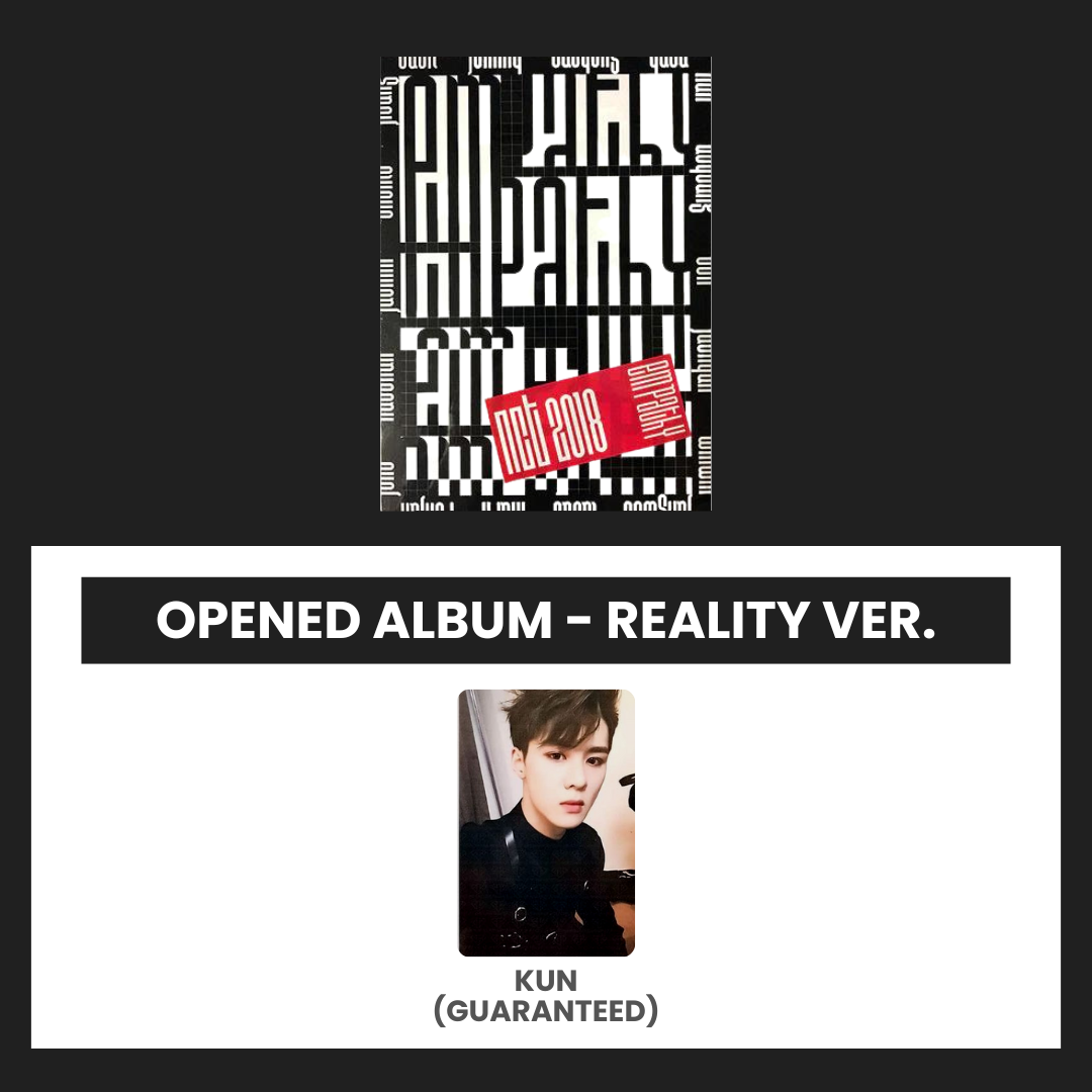 NCT 2018 『Empathy』 REALITY ver. 韓国盤CD NCT 2018 Album - Empathy [ Reality Ver. ] CD + Photobook +