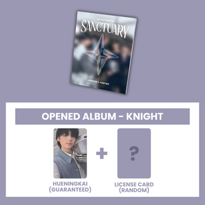 (KOR VER.) TXT (투모로우바이투게더) ALBUM - [THE STAR CHAPTER : SANCTUARY] (PHOTOBOOK VER. : OPENED ALBUM)