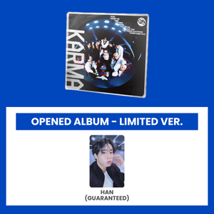 STRAY KIDS (스트레이 키즈) 4th Album - [KARMA] (KARMA VER. : OPENED ALBUM]