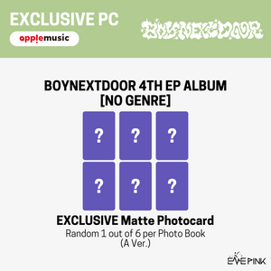 BOYNEXTDOOR (보이넥스트도어) 4TH EP ALBUM - [No Genre] (+EXCLUSIVE PHOTOCARD)