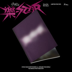 STRAY KIDS (스트레이키즈) ALBUM - [樂-STAR] (LIMITED STAR VER. + EXCLUSIVE PHOTOCARD)