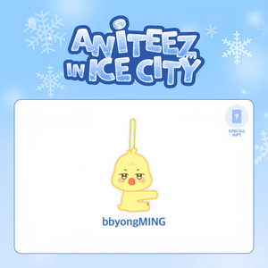 ANITEEZ IN ICE CITY OFFICIAL 2ND MD - [PLUSH PHOTOCARD HOLDER]