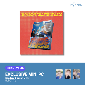 S.COUPS & MINGYU (SVT) 1st Mini Album - [HYPE VIBES] (Standard Ver. +EXCLUSIVE PHOTOCARD)