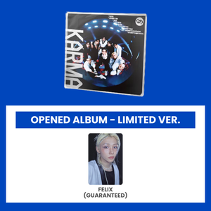 STRAY KIDS (스트레이 키즈) 4th Album - [KARMA] (KARMA VER. : OPENED ALBUM]