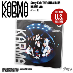 (U.S. VER.) STRAY KIDS (스트레이 키즈) 4th Album - [KARMA] (KARMA VER.)