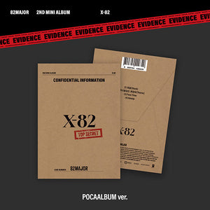 82MAJOR (82메이저) 2ND MINI ALBUM - [X-82] (POCA VER.)