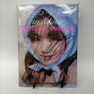 [AUTOGRAPHED] JO YURI (조유리) 2ND SINGLE ALBUM - [Op.22 Y-Waltz : in Minor] (INSIDE VER) - EVE PINK K-POP