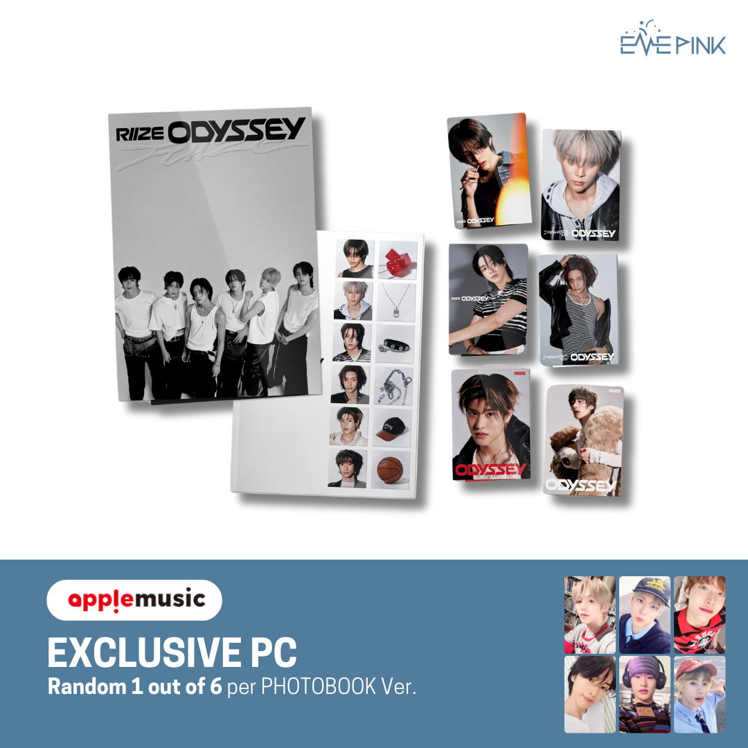 RIIZE (라이즈) 1ST ALBUM - [ODYSSEY] (Photobook Ver. +EXCLUSIVE