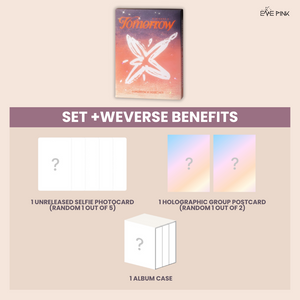 TXT (투모로우바이투게더) 6TH MINI ALBUM - [minisode 3: TOMORROW] (LIGHT VER. +WEVERSE GIFT) - EVE PINK K-POP