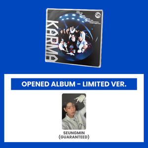 STRAY KIDS (스트레이 키즈) 4th Album - [KARMA] (KARMA VER. : OPENED ALBUM]