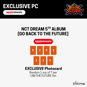 NCT DREAM (엔시티 드림) 5th Album - [Go Back To The Future] (I AM THE FUTURE Ver. +EXCLUSIVE PHOTOCARD)