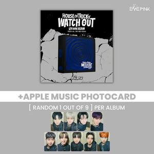 XIKERS (싸이커스) 4TH MINI ALBUM - [HOUSE OF TRICKY: WATCH OUT] (+EXCLUSIVE PHOTOCARD)