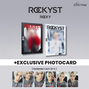 ROCKY (라키) 1ST MINI ALBUM - [ROCKYST] (+EXCLUSIVE PHOTOCARD)