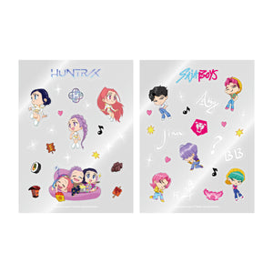 KPOP Demon Hunters - [OFFICIAL LIGHT STICK DECO STICKER PACK]