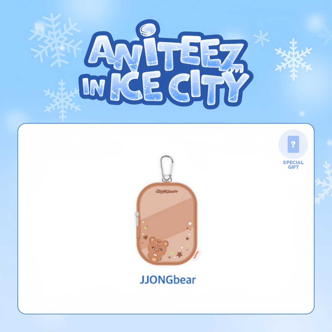 ATEEZ/ANITEEZ IN ILLUSION OFFICIAL MD - [PLUSH DOLL] + 1 MATCHING