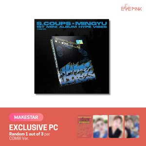 S.COUPS & MINGYU (SVT) 1st Mini Album - [HYPE VIBES] (Standard Ver. +EXCLUSIVE PHOTOCARD)