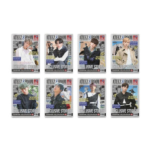 ATEEZ (에이티즈) POP-UP '8ROOM' OFFICIAL MD - [7-YEAR CELEBRATION NEWSLETTER] - EVE PINK K-POP