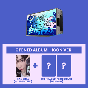 ZEROBASEONE (제로베이스원) 1st Full Album - [NEVER SAY NEVER] (PHOTOBOOK Ver.) (ICON VER. : OPENED ALBUM) - EVE PINK K-POP