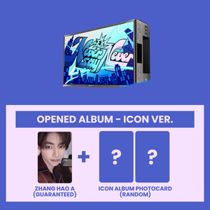 ZEROBASEONE (제로베이스원) 1st Full Album - [NEVER SAY NEVER] (PHOTOBOOK Ver.) (ICON VER. : OPENED ALBUM) - EVE PINK K-POP