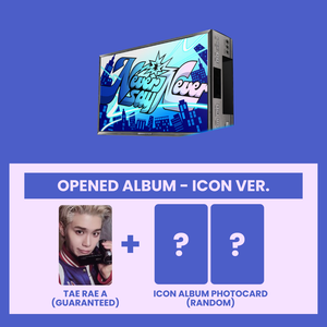 ZEROBASEONE (제로베이스원) 1st Full Album - [NEVER SAY NEVER] (PHOTOBOOK Ver.) (ICON VER. : OPENED ALBUM) - EVE PINK K-POP