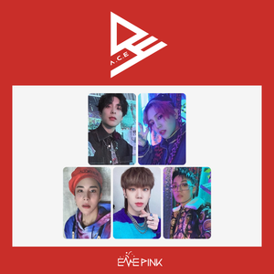 ACE (에이스) - [OFFICIAL LIGHT STICK] : OFFICIAL PHOTOCARD - EVE PINK K-POP