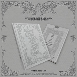 [PRE-ORDER] ALPHA DRIVE ONE (알파드라이브원) 2nd Mini Album - [UNBREAKABLE : 少年BEAST] (Fragile Beast Ver. + EXCLUSIVE PHOTOCARD)