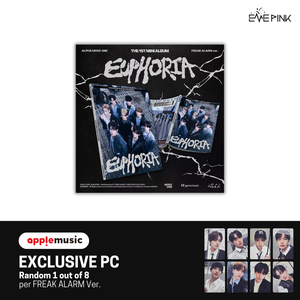ALPHA DRIVE ONE 1st Mini Album - [EUPHORIA] (FREAK ALARM ver. + EXCLUSIVE PHOTOCARD) - EVE PINK K-POP