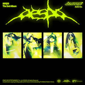 [PRE-ORDER] aespa (에스파) The 2nd Album - [LEMONADE] (ACID Ver.) - EVE PINK K-POP