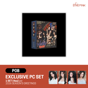 AESPA (에스파) - 2026 SEASON'S GREETINGS [Special Edition] (+POB) - EVE PINK K-POP