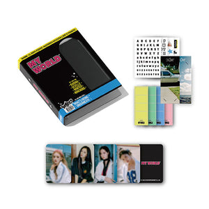 AESPA (에스파) MEMORY COLLECT BOOK - [MY WORLD] - EVE PINK K-POP