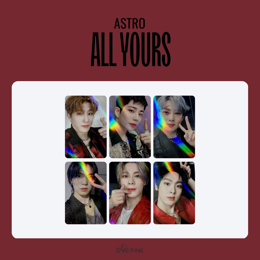 ASTRO (아스트로) - [ALL YOURS] : (OFFICIAL HOLOGRAPHIC PHOTOCARD)
