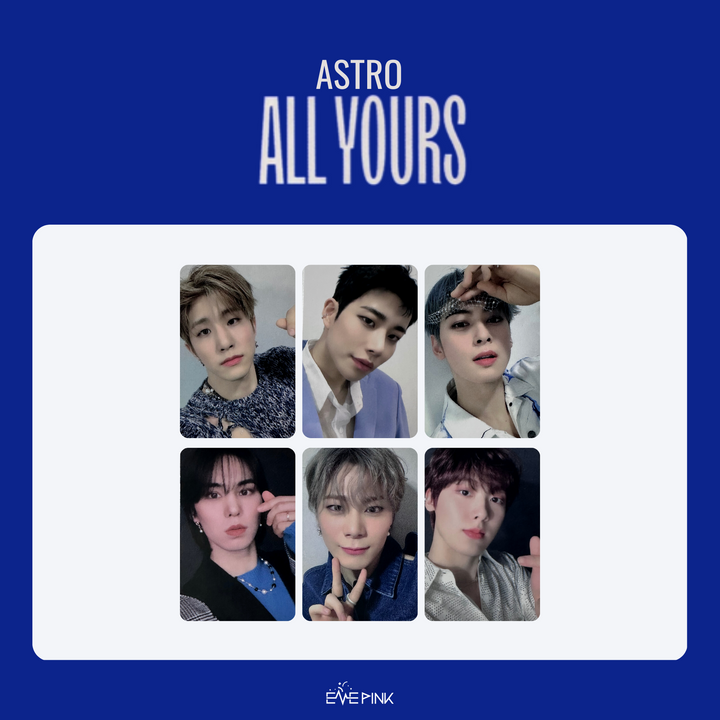 ASTRO (아스트로) - [ALL YOURS] : (OFFICIAL PHOTOCARD / VER.2)