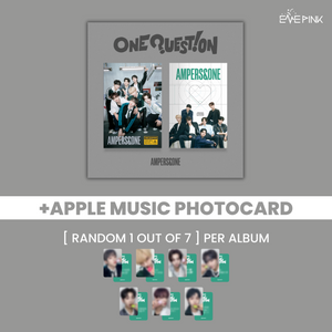 AMPERS&ONE (앰퍼샌드원) 1ST MINI ALBUM - [ONE QUESTION] (+EXCLUSIVE PHOTOCARD) - EVE PINK K-POP
